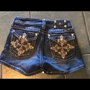 Miss Girls Jean Shorts